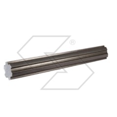 Grooved bar external profile 1" 3/4 length 1000 mm for agricultural tractor