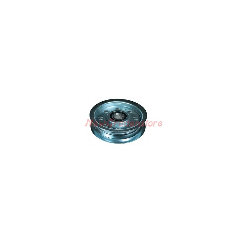 Universal idler pulley flat groove 101 mm 130016