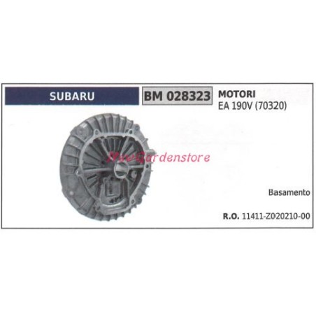 Crankcase SUBARU motor mower, lawn mower EA 190V (70320) 028323