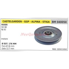 Polea de transmisión para tractor de césped de conductor sentado SD 98 NJ 92 | Newgardenstore.eu