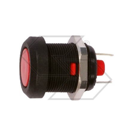 Bouton d'avertisseur sonore avec connexion faston pour tracteur agricole | Newgardenstore.eu