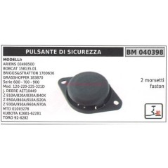 Pulsante di sicurezza modelli briggs&stratton ariens 03490500 BOBCAT 158135.01 040398