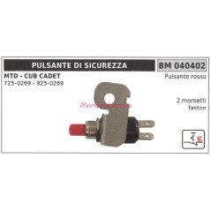 Pulsante di sicurezza Mtd-cub cadet 725-0269 - 925-0269 040402 | Newgardenstore.eu