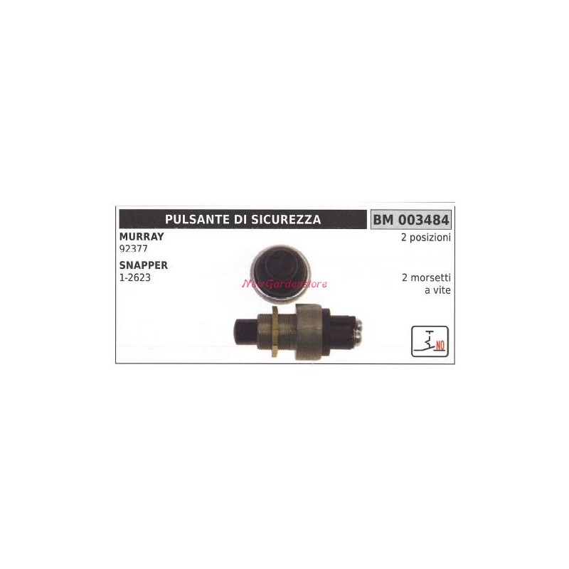 Murray safety switch 92377 snapper 1-2623 2 positions 003484