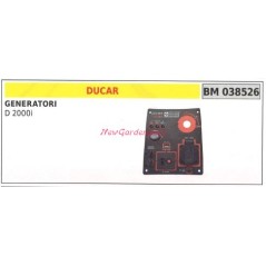Panel de control DUCAR para generador D 2000i 038526 | Newgardenstore.eu