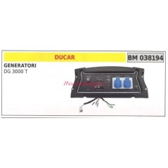 Panel de control DUCAR para generador DG 3000 T 038194 | Newgardenstore.eu