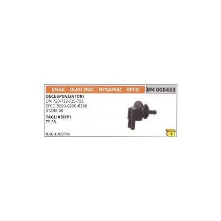 Raccordo tubo serbatoio decespugliatore oleomac 720 EFCO 8200 tagliasiepe TS33 4162268R Sparta | Newgardenstore.eu