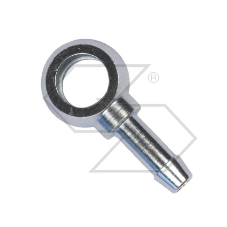 Galvanised steel eye fitting for agricultural machinery | Newgardenstore.eu