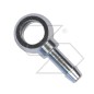 Galvanised steel eye fitting for agricultural machinery