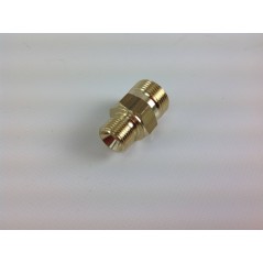 Hose connector G 3/8 M inlet M22 x 1.5 M connection | Newgardenstore.eu