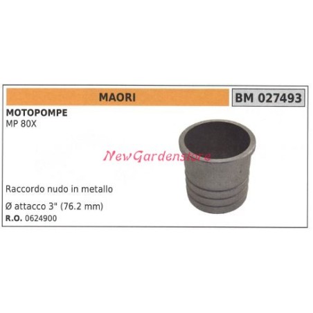 Metallverschraubung MAORI-Motorpumpe MP 80X 027493 | Newgardenstore.eu