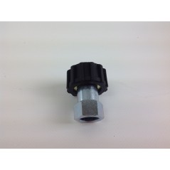 Pressure washer connector with sleeve G 3/8 F inlet M 22 x 1.5 F connection | Newgardenstore.eu