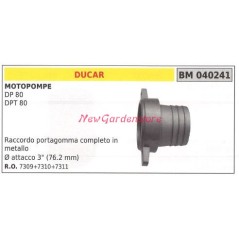 Metal hose connector DUCAR motor pump DP 80 DPT 80 040241 | Newgardenstore.eu