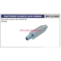 Honda lawn tractor oil drain fitting NEW GARDEN STORE 013968