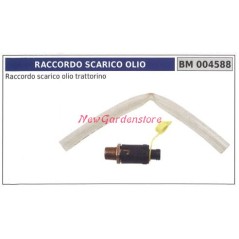 Raccordo scarico olio trattorino NEW GARDEN STORE 004588