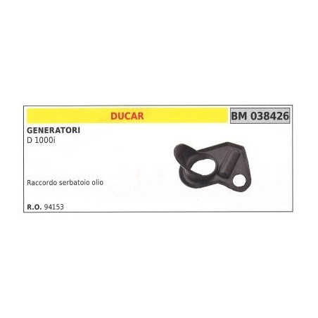 DUCAR raccord de réservoir d'huile pour générateur D 1000i | Newgardenstore.eu