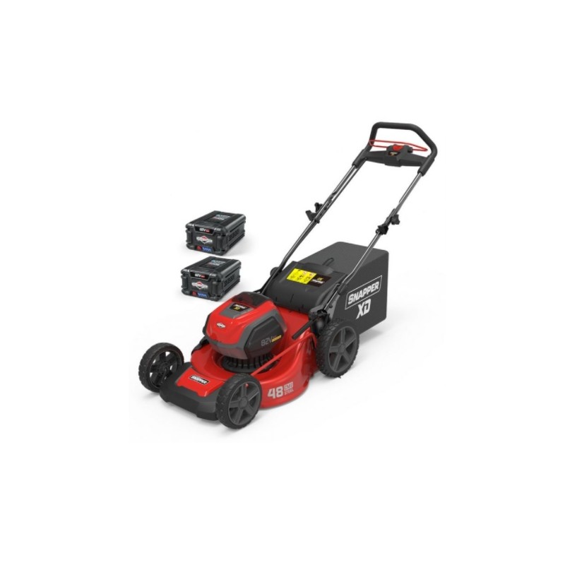 48 cm battery push mower SNAPPER XD 82V 2 batteries inc battery cha...