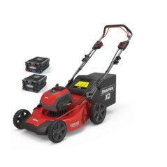 SNAPPER XD 82V self-propelled lawnmower 46 cm with 2 batteries and rapid charger