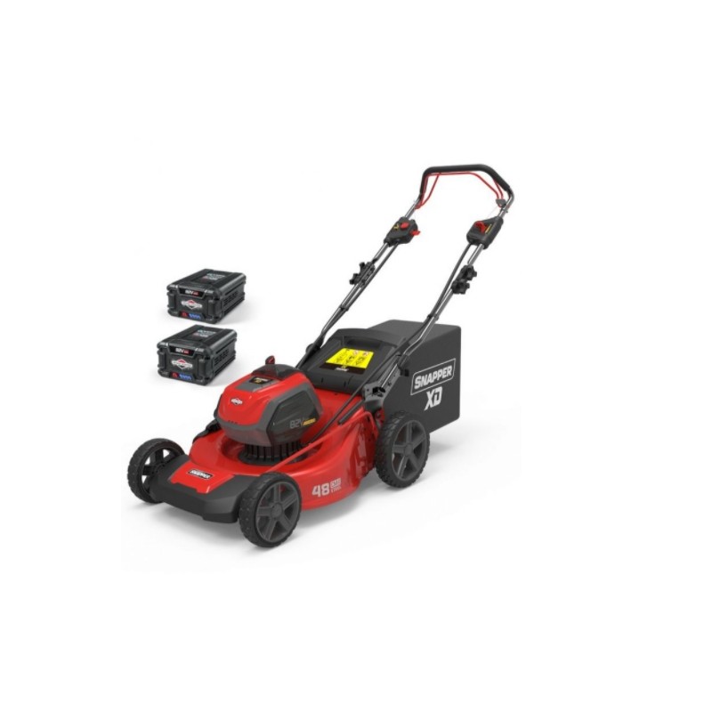 SNAPPER XD 82V self-propelled lawnmower 46 cm with 2 batteries and rapid charger