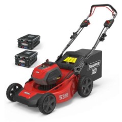 SNAPPER XD 82V self-propelled lawnmower 51 cm with 2 batteries and rapid charger | Newgardenstore.eu