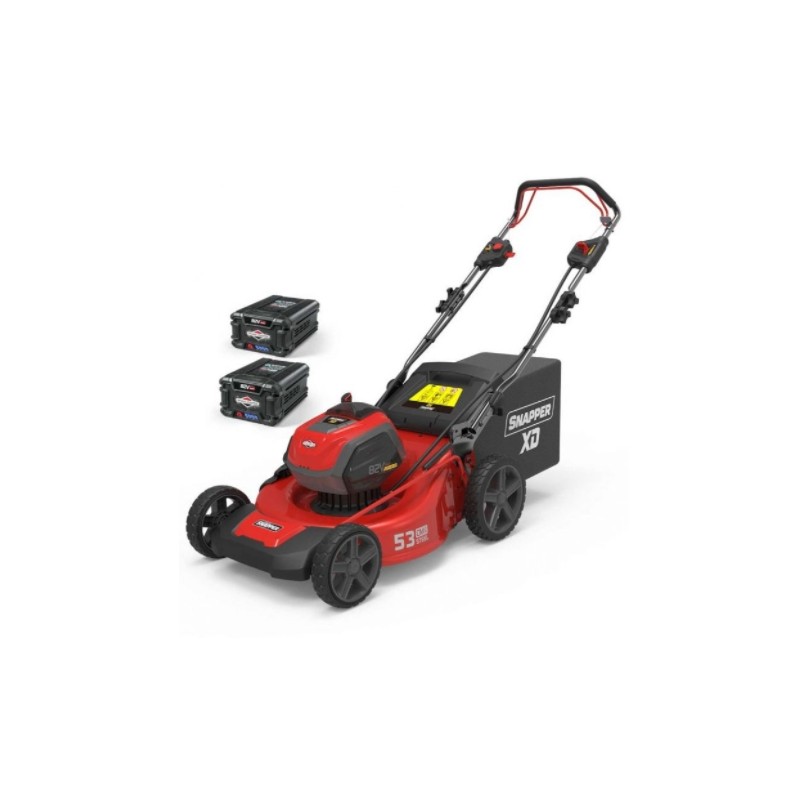 SNAPPER XD 82V self-propelled lawnmower 51 cm with 2 batteries and rapid charger