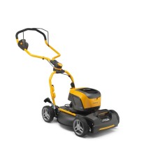 STIGA Multiclip 547e S Kit tondeuse avec 2 batteries et chargeur coupe 45cm