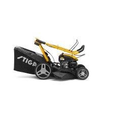 STIGA Combi748S 139cc petrol lawnmower cutting 46cm 4in1 traction 60lt bag | Newgardenstore.eu