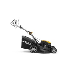 STIGA Combi 955 V 196 cc cutting 53 cm 4 in 1 traction petrol lawnmower 70 Lt. | Newgardenstore.eu