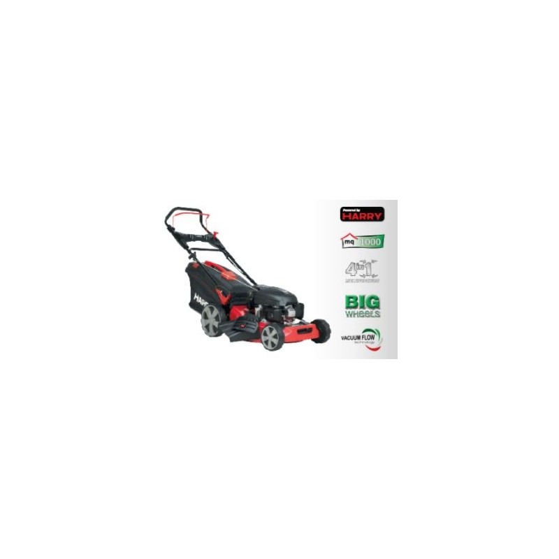 HARRY HR5000PXQ cortacésped de empuje de acero con motor HY145 OHV 145 cc anchura de corte 48 cm