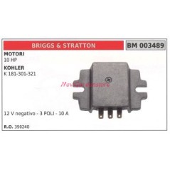 BRIGGS&STRATTON Spannungsregler 10 HP KOHLER Motor k181-301-321 003489 | Newgardenstore.eu