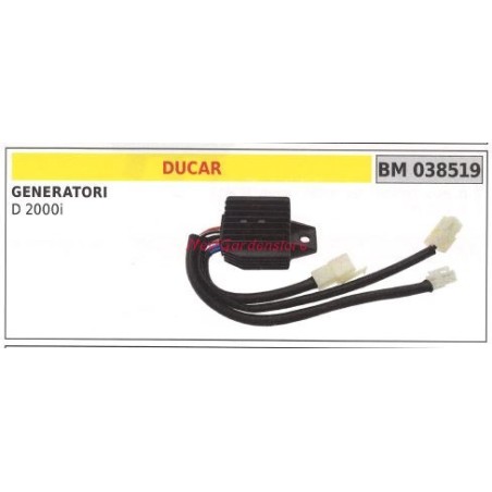DUCAR Spannungsregler für D 2000i Generator 038519 | Newgardenstore.eu