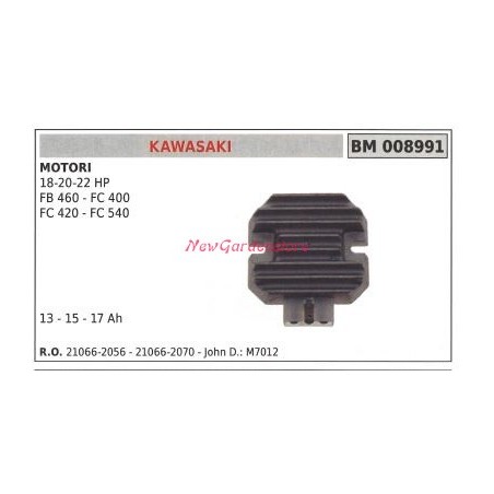 Regulador de tensión motor KAWASAKI 18 20 22 CV FB 460 FC 400 420 540 008991 | Newgardenstore.eu