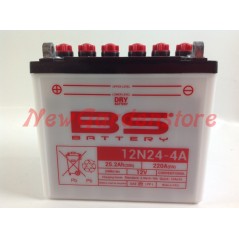 Batterie sans acide tracteur tondeuse 12V 24Ah pôle positif gauche 310503 | Newgardenstore.eu