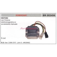 Tension regulator KAWASAKI motor with electromagnetic clutch 003494 | Newgardenstore.eu