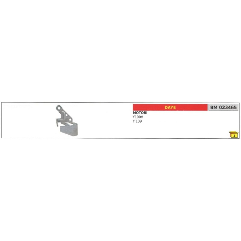 Rev regulator lever DAYE for Y100V motor Y 139 023465