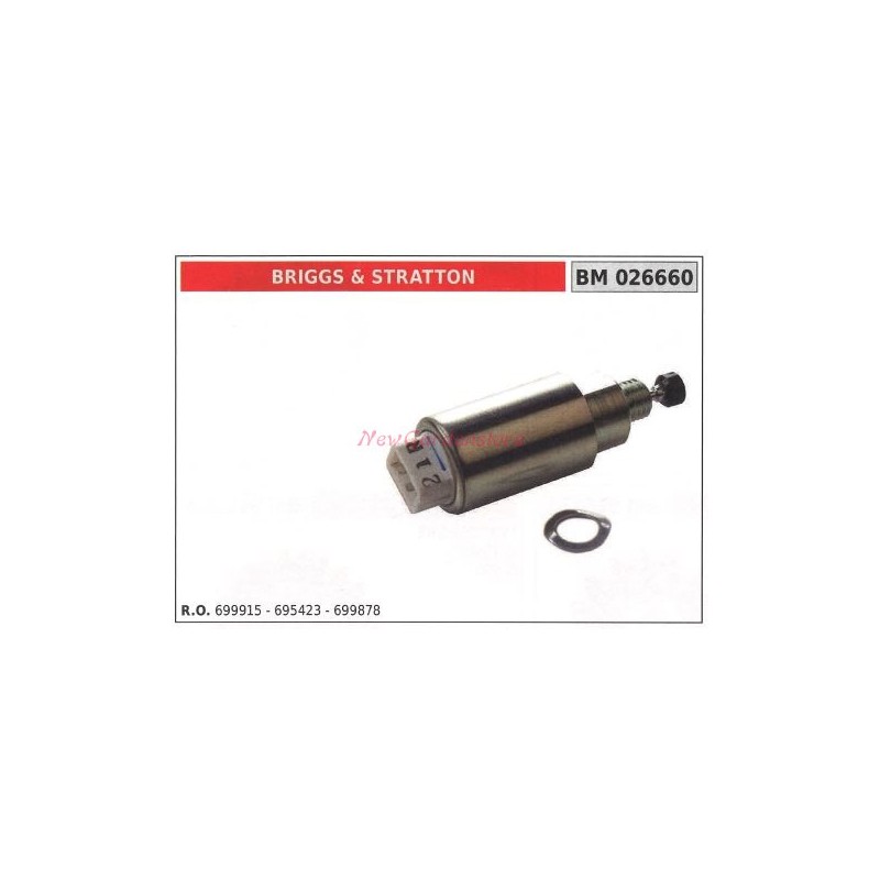 BRIGGS & STRATTON Magnetventilrelais 026660 699915 695423 699878