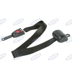 Replacement single safety belt with retractor for seat 19639