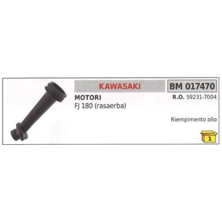 Remplissage d'huile KAWASAKI tondeuse FJ 180 017470 | Newgardenstore.eu