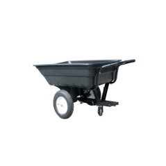 ABS manual tipping trailer 320litres lawn tractor 320610 | Newgardenstore.eu