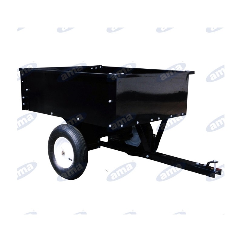 AMA 2-wheel trailer size 103X82,6X29 load capacity 230Kg tipping body