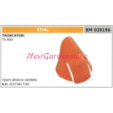 Capó del motor STIHL para motosierra de corte TS 400 028196 | Newgardenstore.eu