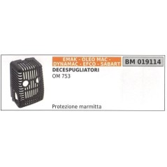 Riparo Marmitta EMAK decespugliatore OM 753 019114