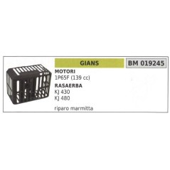 Riparo Marmitta GIANS rasaerba tosaerba tagliaerba KJ 430 480 019245