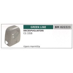 GREEN LINE silenciador silenciador desbrozadora CG 335B 022223 | Newgardenstore.eu