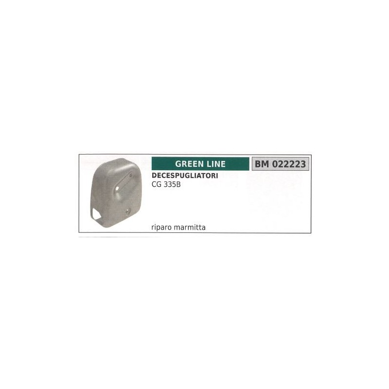 Riparo Marmitta GREEN LINE decespugliatore CG 335B 022223