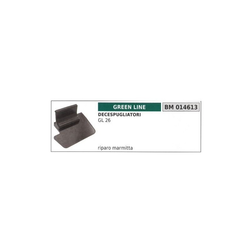 Riparo Marmitta GREEN LINE decespugliatore GL 26 014613