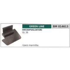 GREEN LINE silenciador protector GREEN LINE desbrozadora GL 26 014613 | Newgardenstore.eu