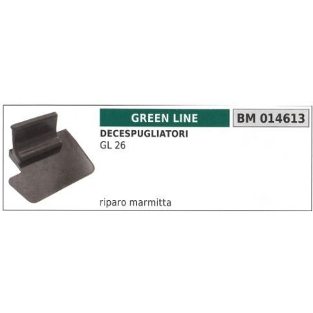 GREEN LINE silenciador protector GREEN LINE desbrozadora GL 26 014613
