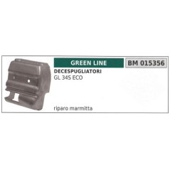 GREEN LINE muffler guard GREEN LINE brushcutter GL 34S ECO 015356 | Newgardenstore.eu