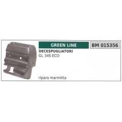 Protector de silenciador GREEN LINE Desbrozadora GREEN LINE GL 34S ECO 015356 | Newgardenstore.eu